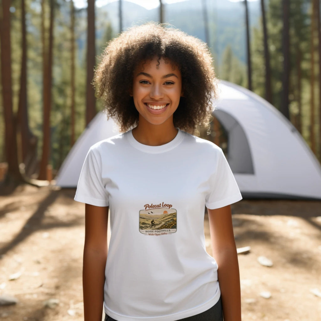👉 Polecat Loop Trail Tee – Women’s Boise Foothills Shirt | Boise Foothills Co.