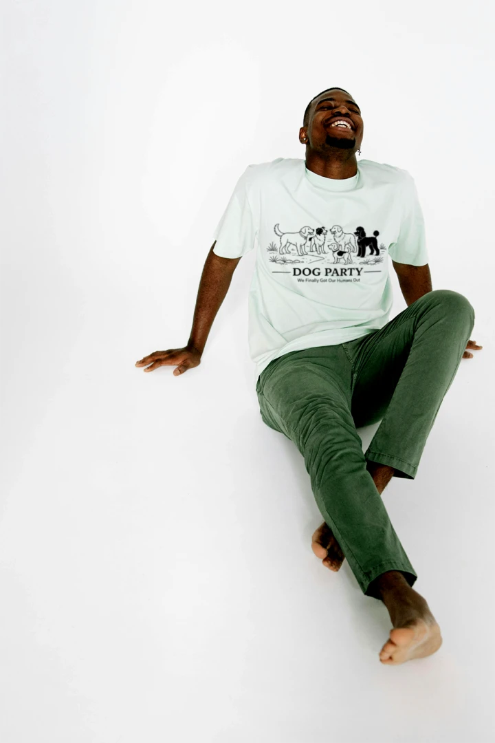 Dog Party Tee – “We Finally Got Our Humans Out” | Boise Foothills Co.