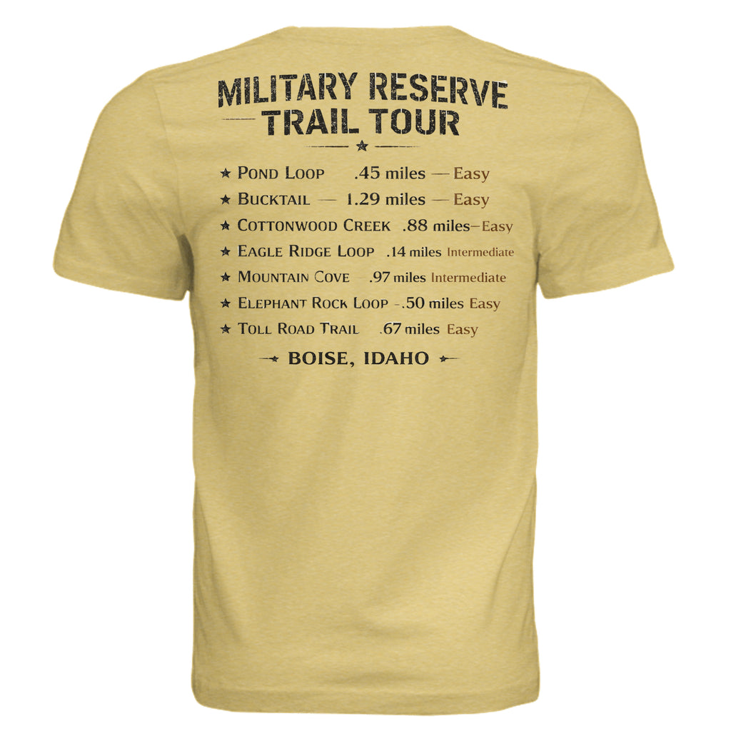 Mustard Triblend - 3413C - BACK