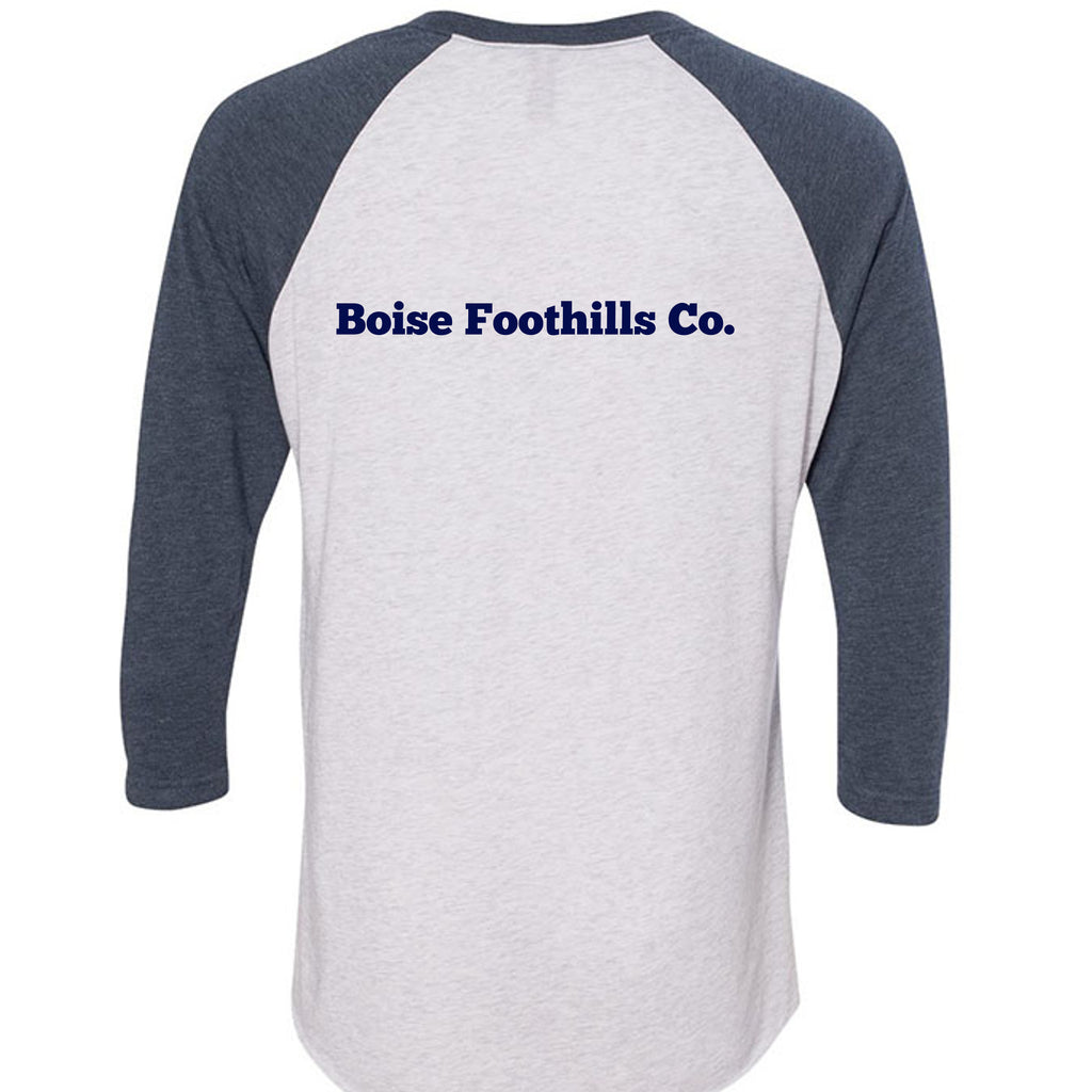 Indigo / Heather White - 6051 - BACK