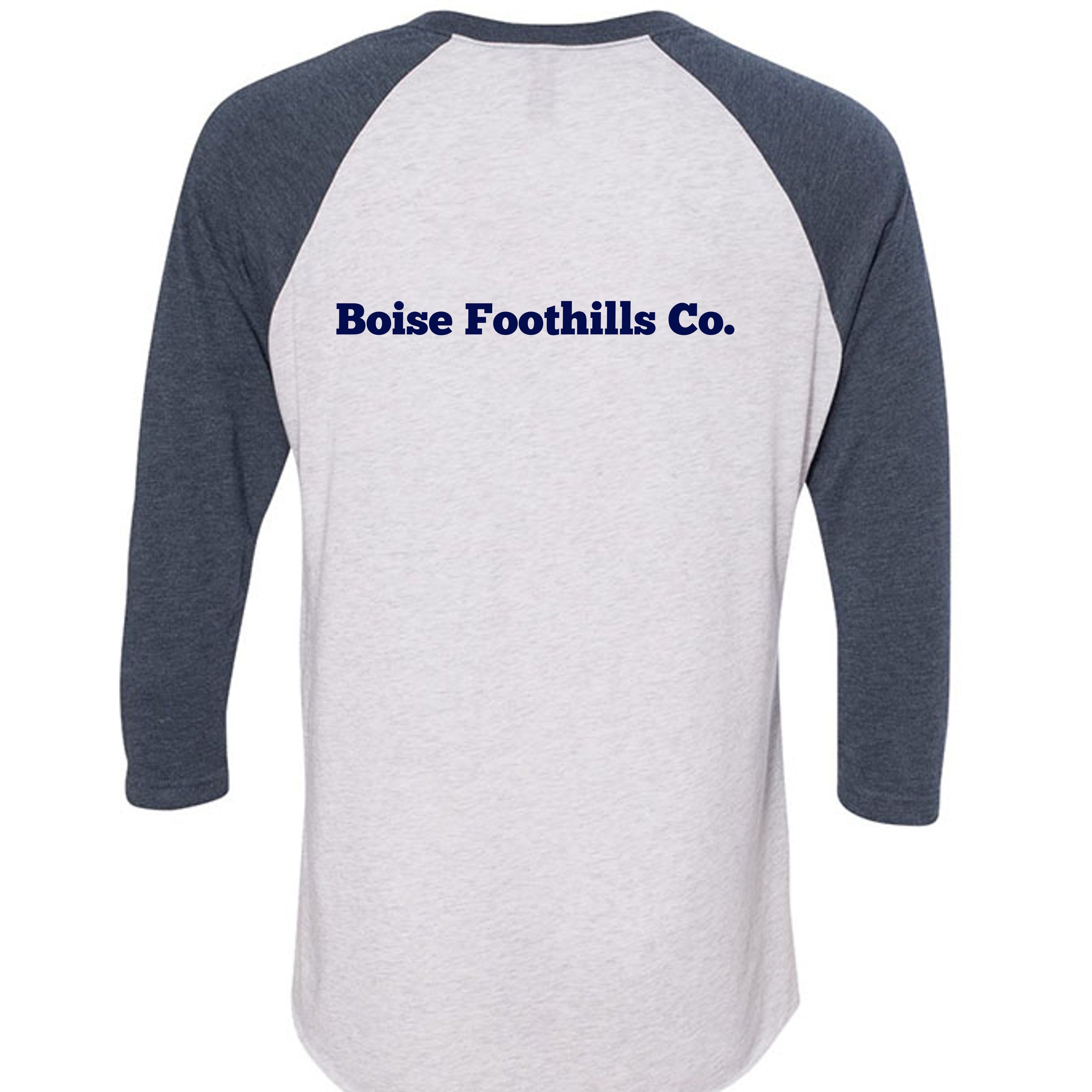 Indigo / Heather White - 6051 - BACK