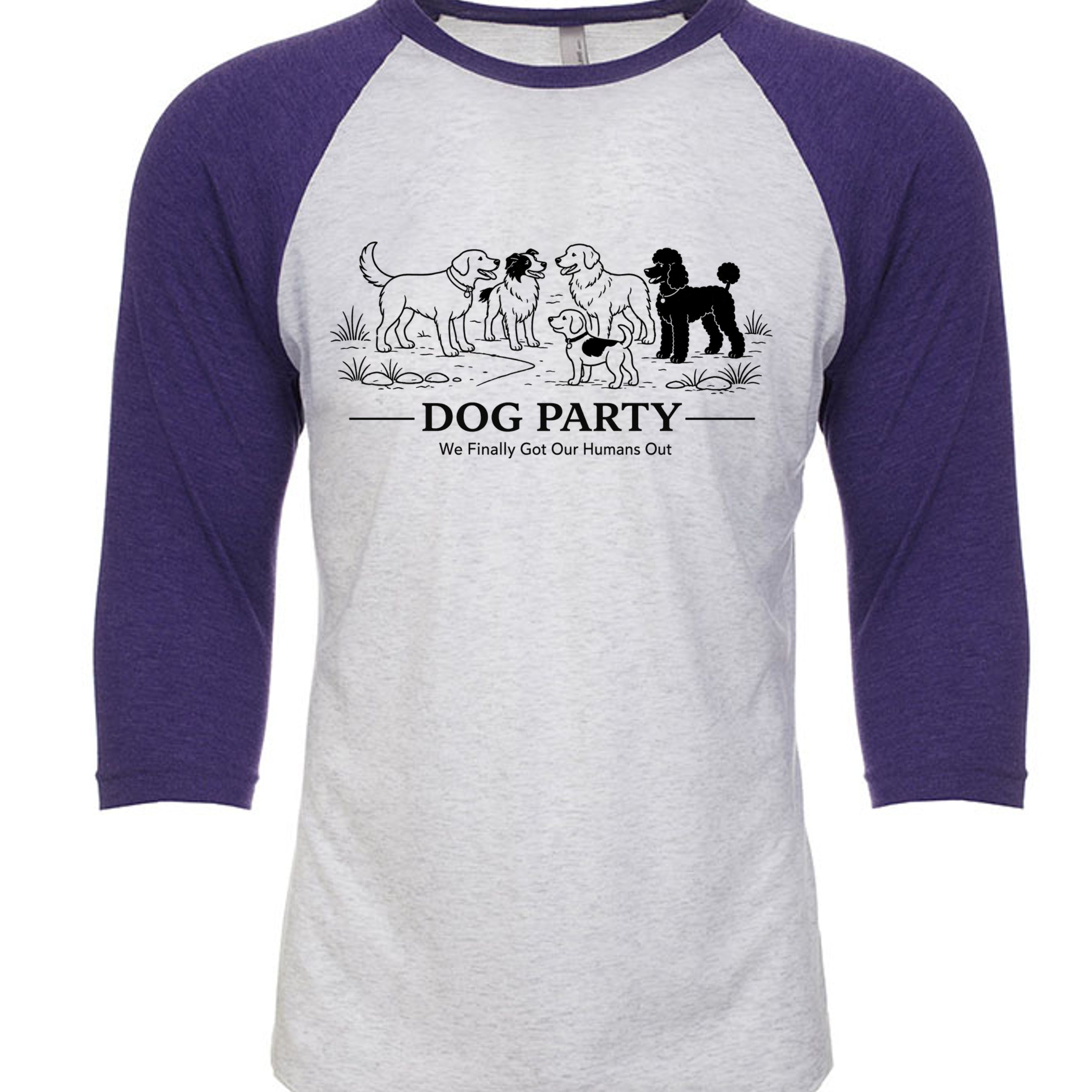 Purple Rush/ Heather White - 6051 - FRONT