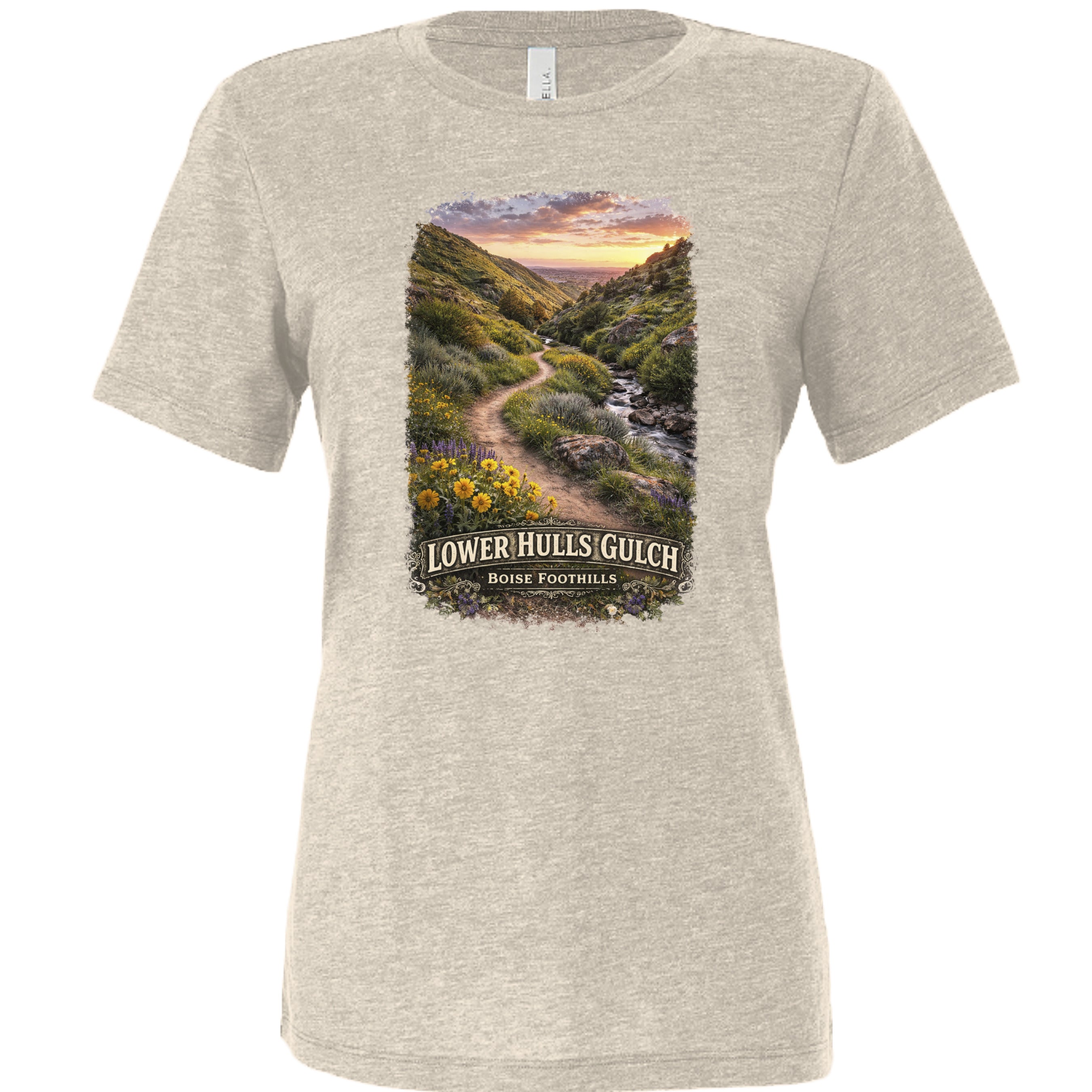 Solid Natural Triblend - 6413 - FRONT