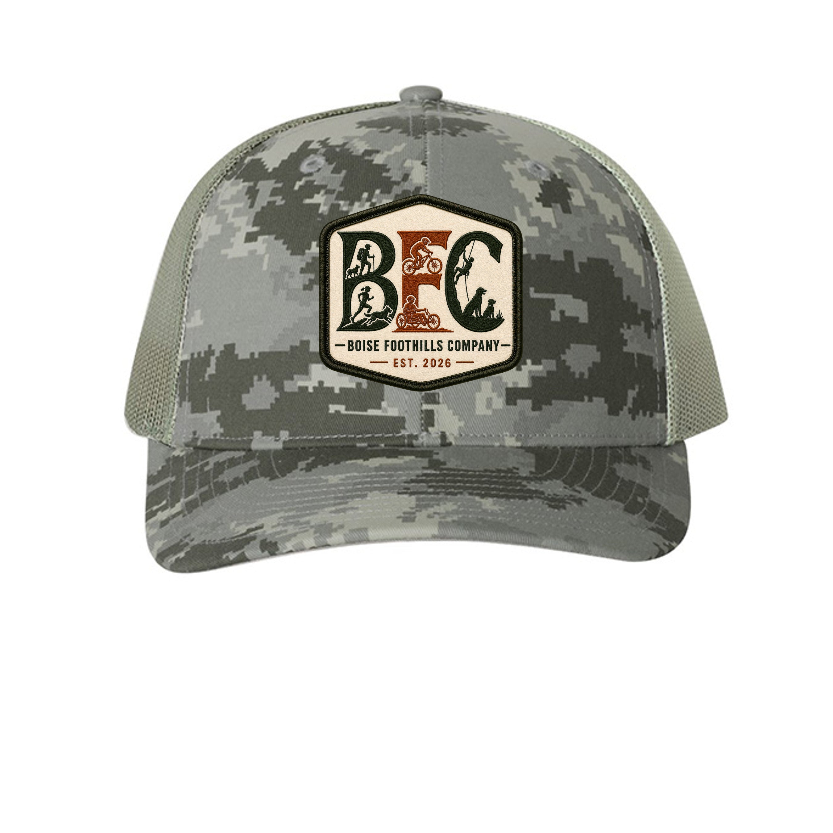 Military Digital Camo/ Light Green - 112P - FRONT