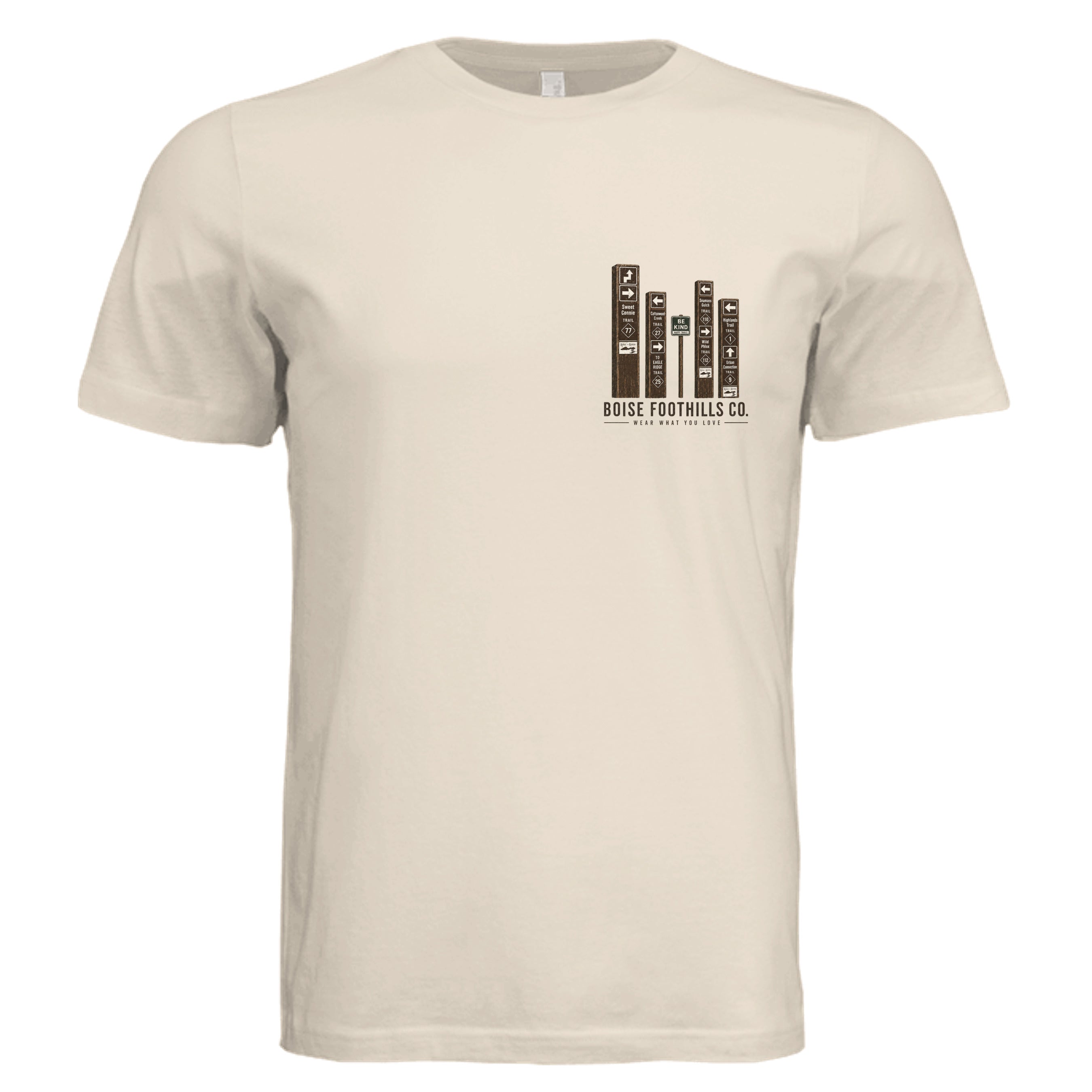 Solid Natural Triblend - 3413C - FRONT