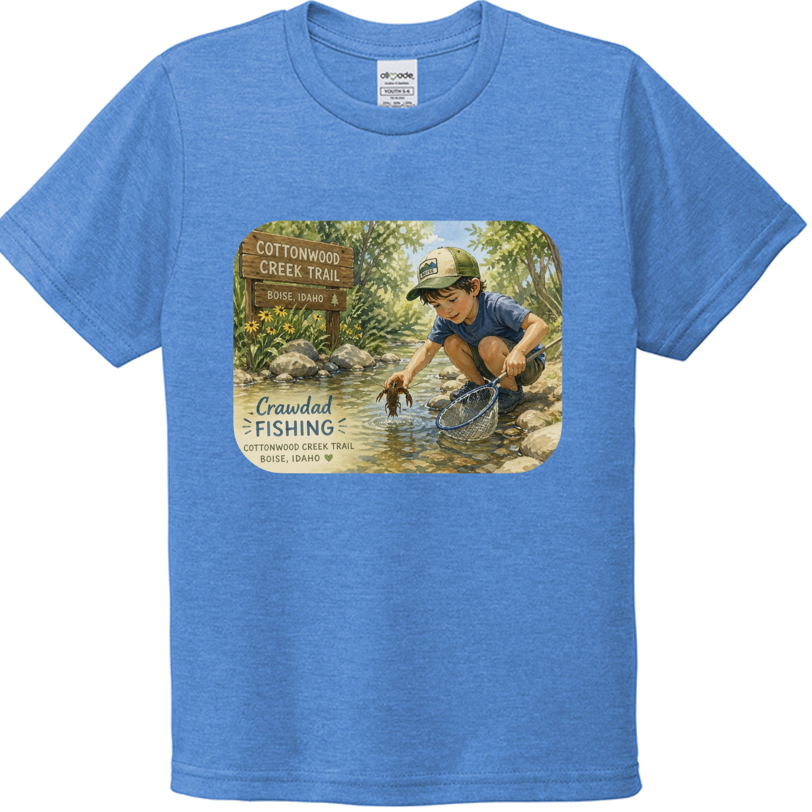 Azure Blue - AL207 - FRONT